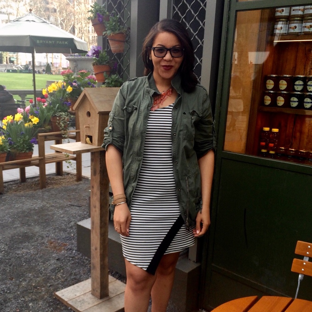 Fashion to Figure Striped Dress